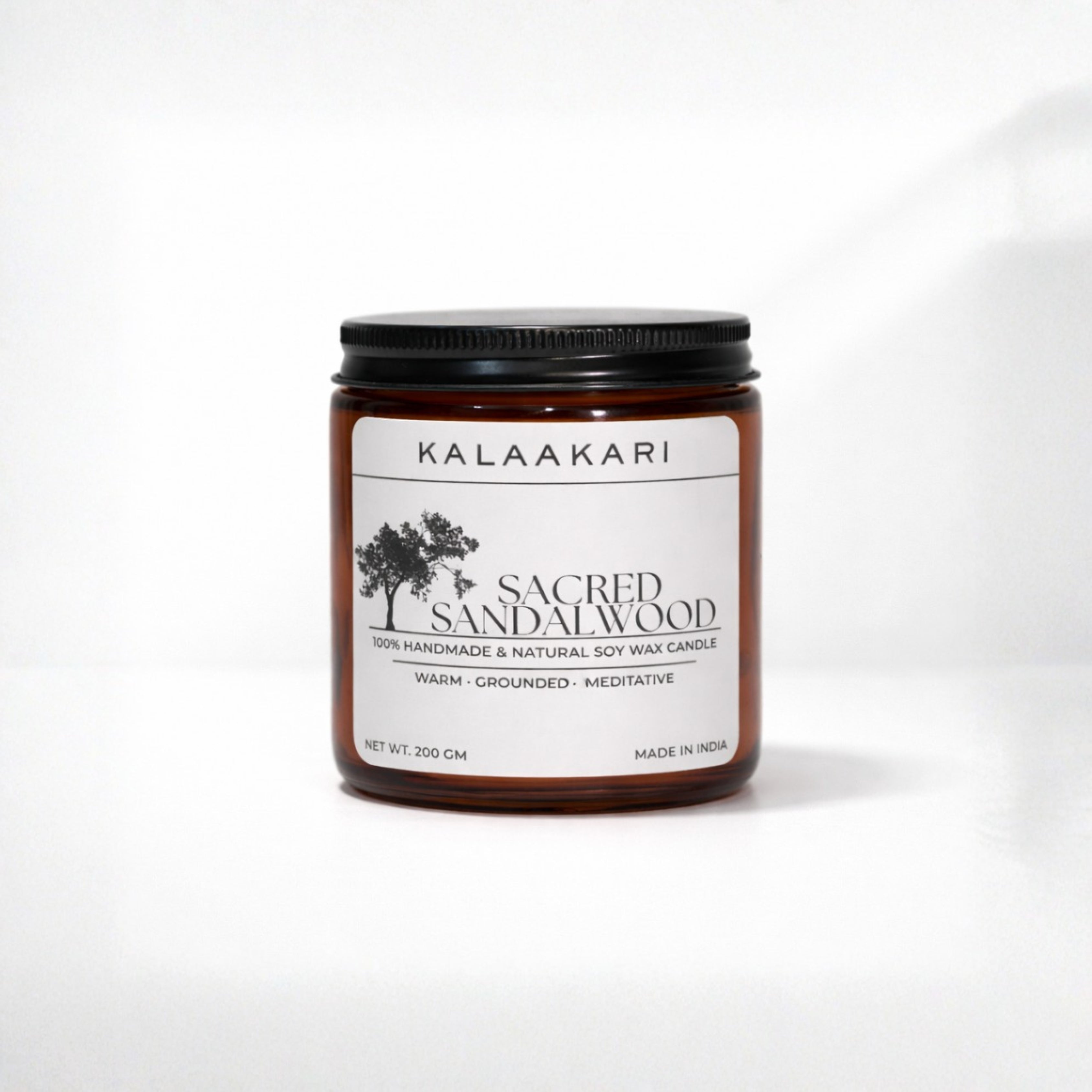 Sacred Sandalwood Soy Wax Candle (200g)